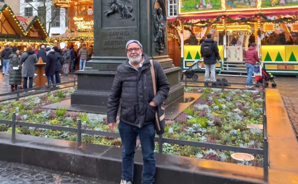 Der libysche Schriftsteller Mohammed Al-Asfar will das Stadtbild in Deutschland schick machen. Foto: privat