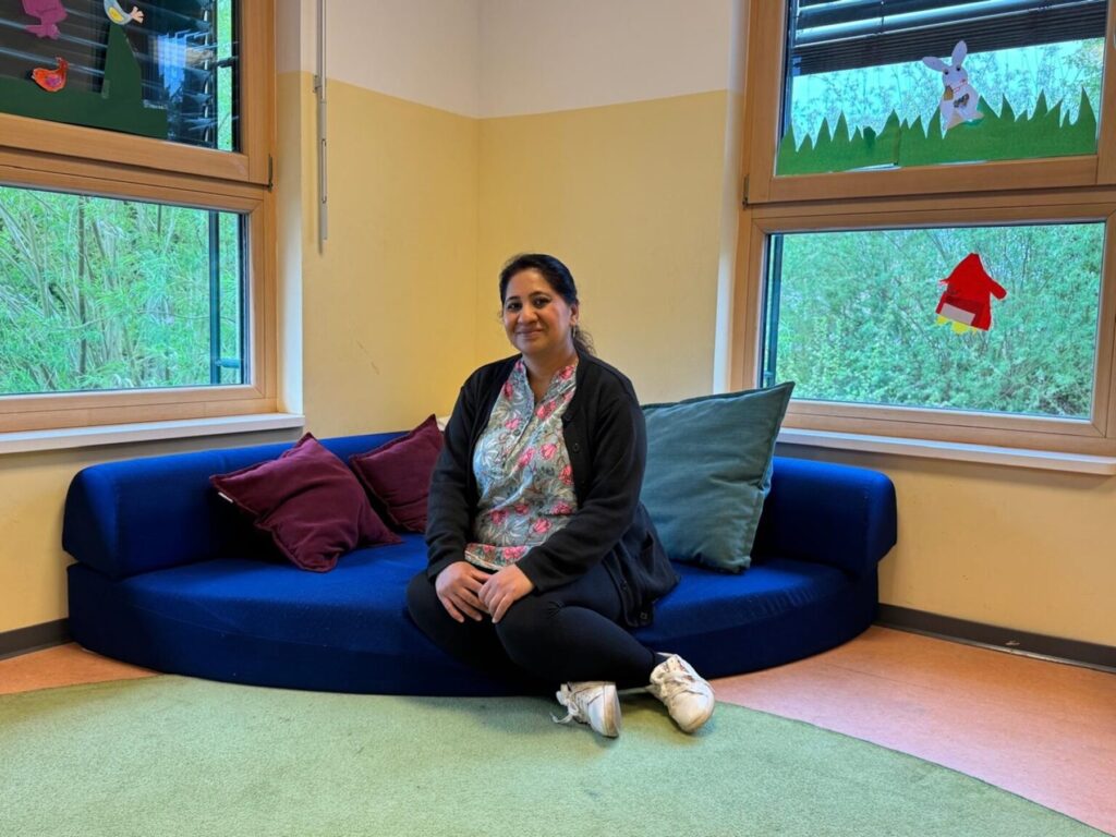 Kita-Erzieherin in Hamburg