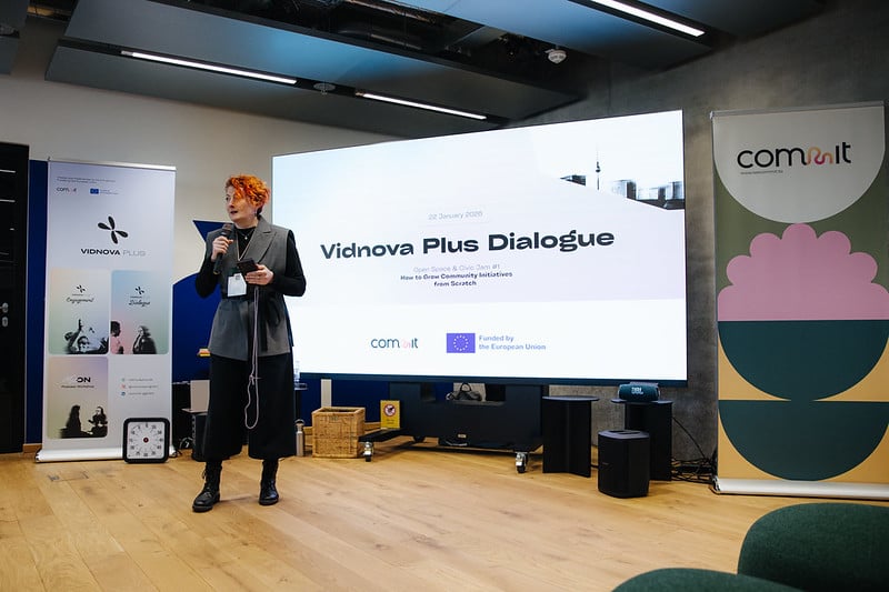 Фото з попереднього проєкту Vidnova Plus Dialogue – Антоніна Полухіна/надали організатори проєкту
