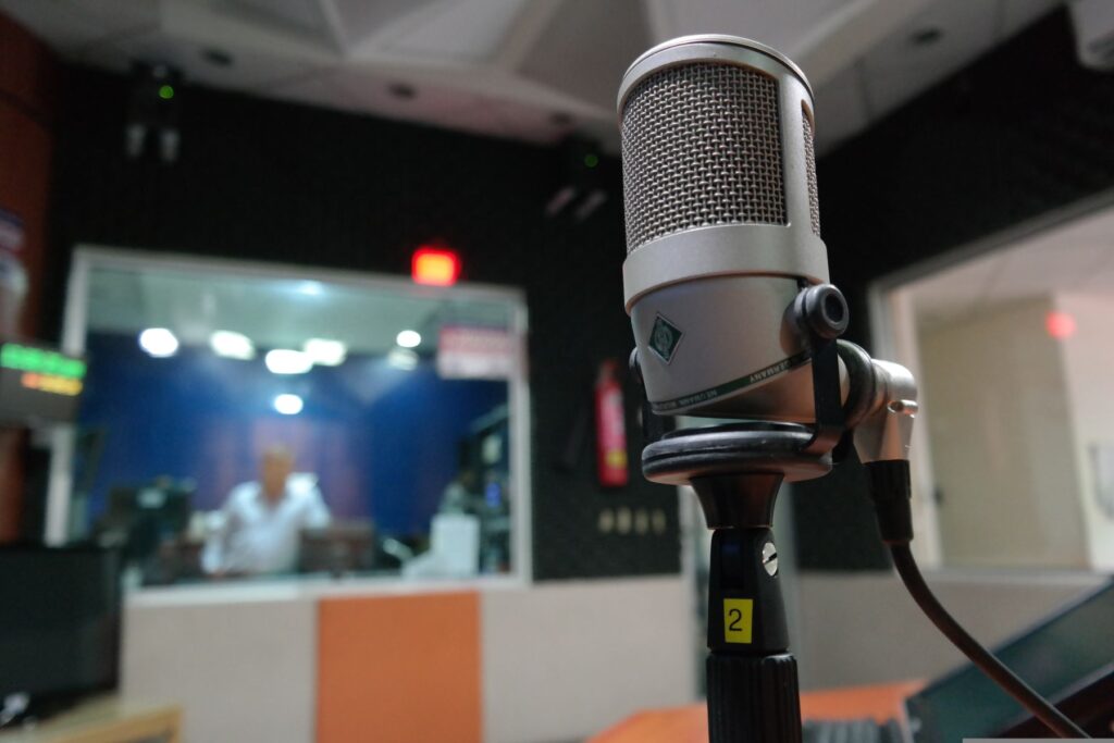 Mike in an Radio Station.Foto:Samuel Morazan/Pixabay 