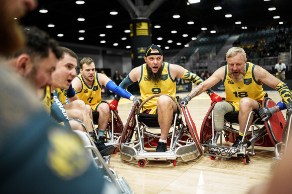 Українська команда у Дюсельдорфі на Invictus Games