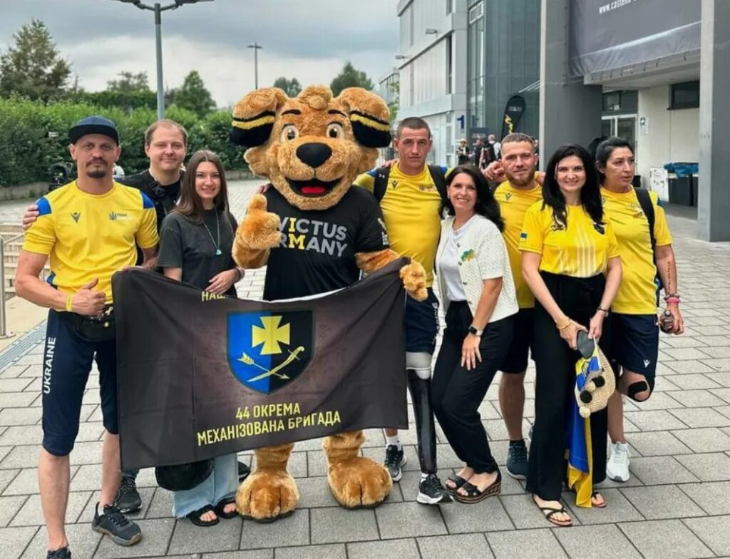 Українська команда у Дюсельдорфі на Invictus Games