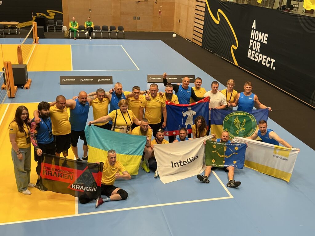 Українські ветерани на іграх Нескорених Німеччини у Дюссельдорфі