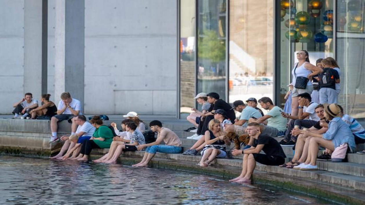 epd-bild/Rolf Zoellner موج گرما در اروپا