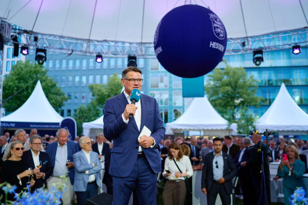 Прем'єр-міністр Гессену Борис Райн на Hessenfest у Берліні, 8.07.2026. Фото - Hessische Staatskanzlei