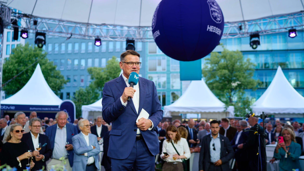 Прем'єр-міністр Гессену Борис Райн на Hessenfest у Берліні, 8.07.2026. Фото - Hessische Staatskanzlei