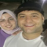 فاروق وزوجته براء خلال تجولهما في قطاع غزة قبل الحرب