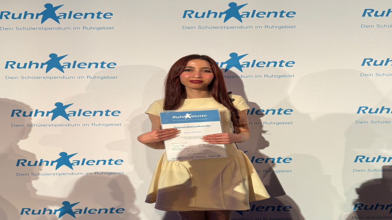 Foto: Sara Osmani دانش آموز اهل افغانستان
