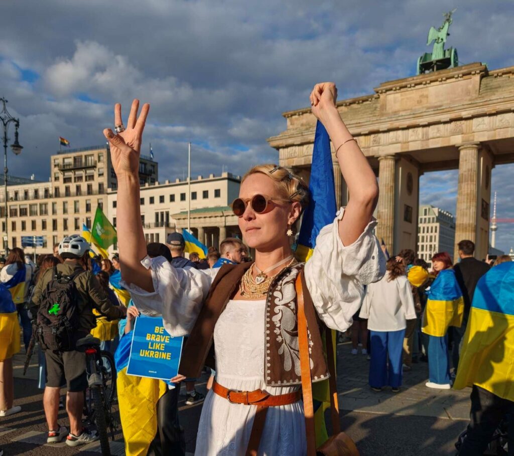 Архівне фото з мітингів 24 серпня у попередні роки – Нана Морозова/Amal News