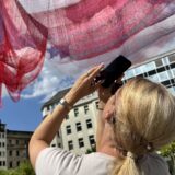 منحوتة ضخمة معلقة- ساحة Konstablerwache