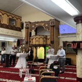 جانب من اللقاء السياسي الذي جمع ممثلي الأحزاب الألمانية بأبناء الجالية في مسجد دار السلام بنويكولن