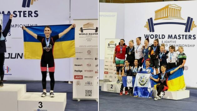 Українка Олександра  Лубінецька посіла третє місце на Чемпіонаті світу з важкої атлетики. Фото надала спортсменка