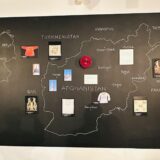 Verbindende Fäden ausstellung. Zahra nazari.