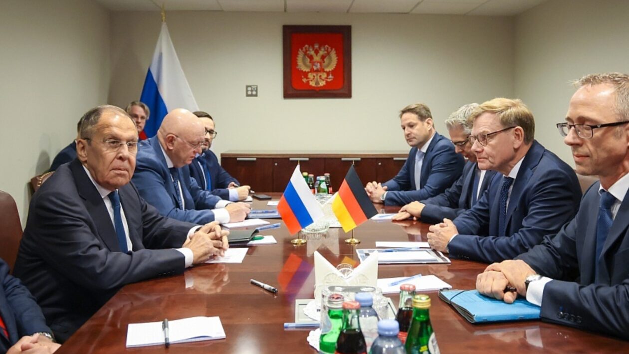 Зустріч Йоганна Вадефуля та Сергія Лаврова © МЗС РФ 