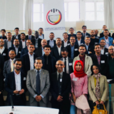 صورة جماعية من اللقاء الهندسي السنوي 2018 لاتحاد المهندسين الألماني اليمني - اللجنة الإعلامية