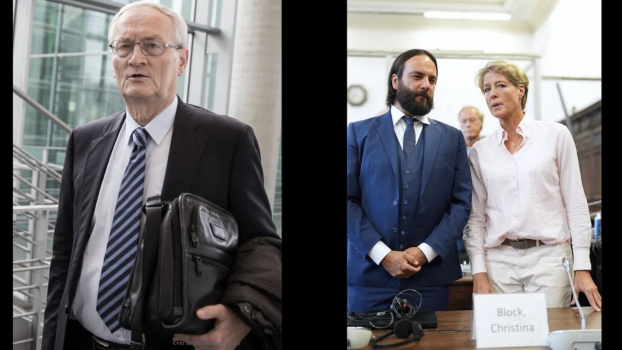 سمت راست: کریستینا بلوک، بازرگان آلمانی. Foto: Marcus Brandt/dpa Pool/dpa
سمت چپ: اوگوست هانینگ، رئیس پیشین سازمان اطلاعات خارجی آلمان (BND). Foto: Michael Kappeler/dpa