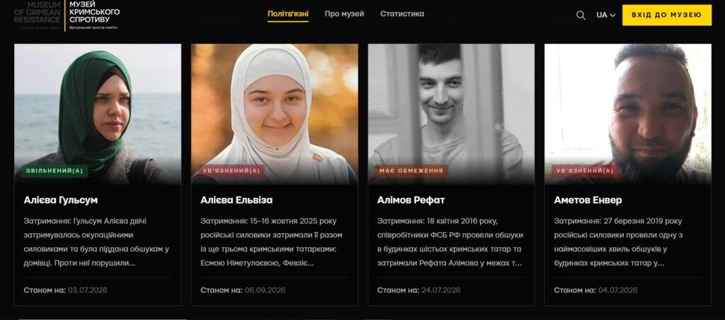 Віртуальний музей кримського супротиву
